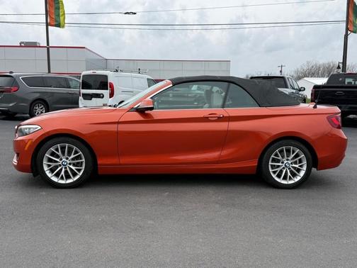 Orange 2015 BMW 228 2dr Conv 228i RWD