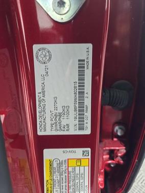 Performance Red Pearl 2021 Acura TLX A-Spec