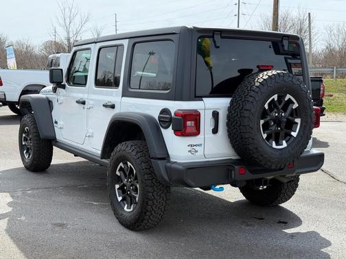 White 2025 Jeep Wrangler 4xe Rubicon