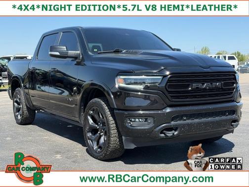 Black 2022 RAM 1500 Limited