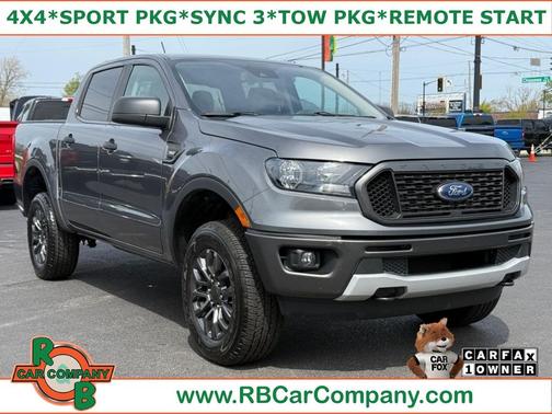 Gray 2023 Ford Ranger XLT