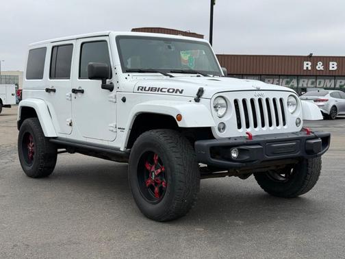 White 2015 Jeep Wrangler Unlimited Rubicon