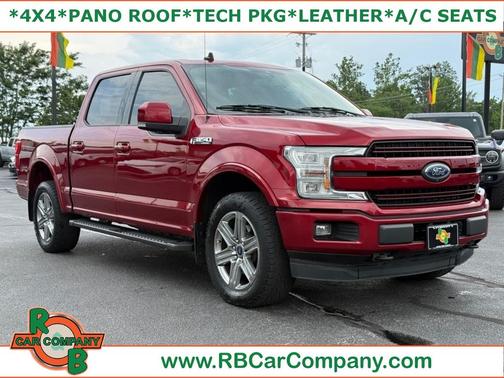 Ruby Red Metallic Tinted Clearcoat 2019 Ford F-150 Lariat