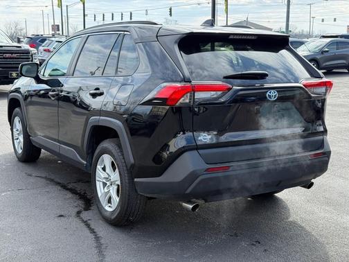 Black 2021 Toyota RAV4 Hybrid LE