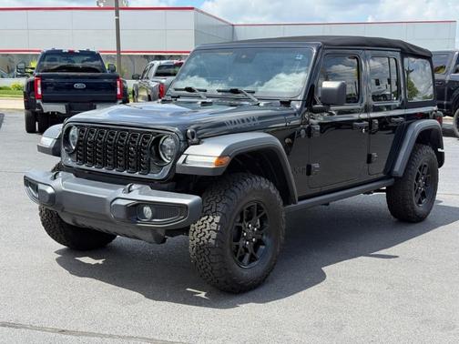 Black Clearcoat 2024 Jeep Wrangler Sport