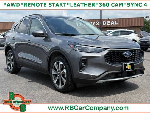 Carbonized Gray Metallic 2024 Ford Escape Platinum