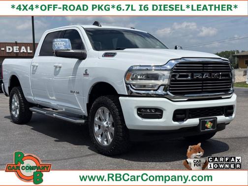 Bright White Clearcoat 2023 RAM 2500 Laramie