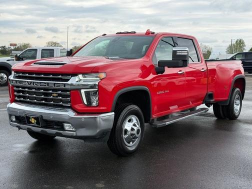 Red 2022 Chevrolet Silverado 3500 LTZ