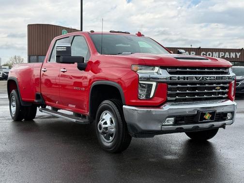 Red 2022 Chevrolet Silverado 3500 LTZ