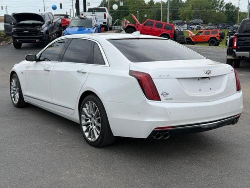 White 2018 Cadillac CT6 3.6L Luxury