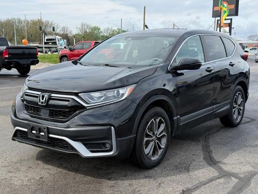 Platinum White Pearl 2021 Honda CR-V EX
