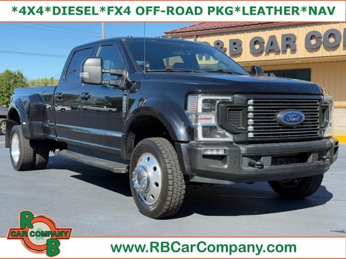 Black 2022 Ford F-450 Lariat