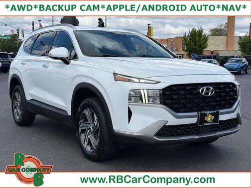 White 2023 Hyundai SANTA FE SEL 2.4