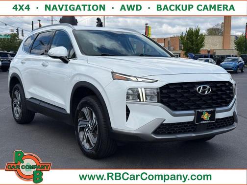 White 2023 Hyundai SANTA FE SEL 2.4
