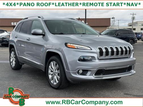 Silver 2017 Jeep Cherokee Overland