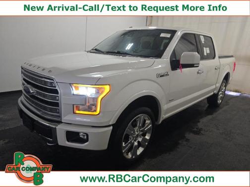 White 2016 Ford F-150 Limited