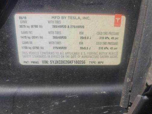 Other 2019 Tesla Model X 75D