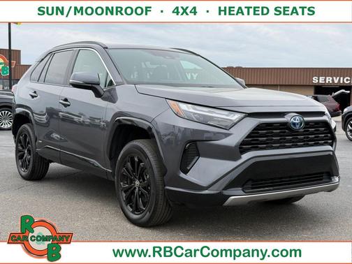 Gray 2023 Toyota RAV4 Hybrid SE