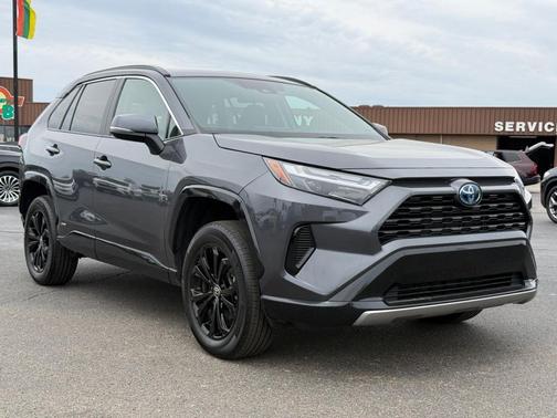 Gray 2023 Toyota RAV4 Hybrid SE