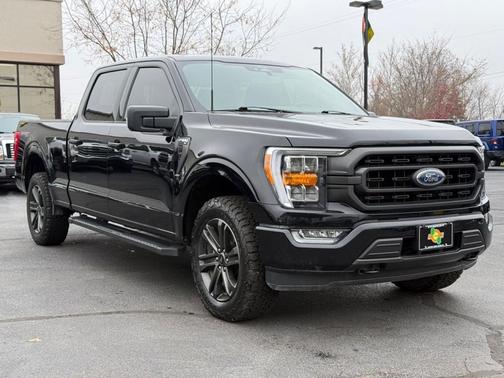 Agate Black Metallic 2022 Ford F-150 XLT
