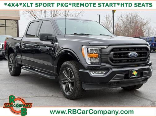 Agate Black Metallic 2022 Ford F-150 XLT