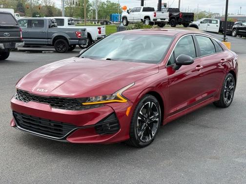 Red 2022 Kia K5 GT-Line
