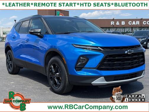 Blue 2024 Chevrolet Blazer 3LT