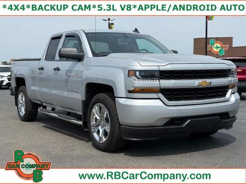 Silver 2018 Chevrolet Silverado 1500 Custom