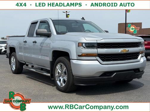 Silver 2018 Chevrolet Silverado 1500 Custom