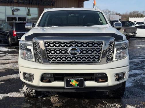 White 2018 Nissan Titan PRO-4X