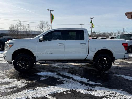 White 2018 Nissan Titan PRO-4X