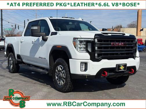 White 2022 GMC Sierra 2500 AT4