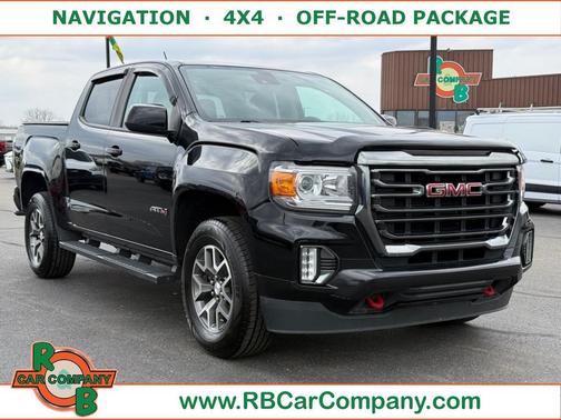 Black 2021 GMC Canyon AT4