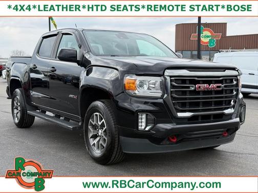 Black 2021 GMC Canyon AT4
