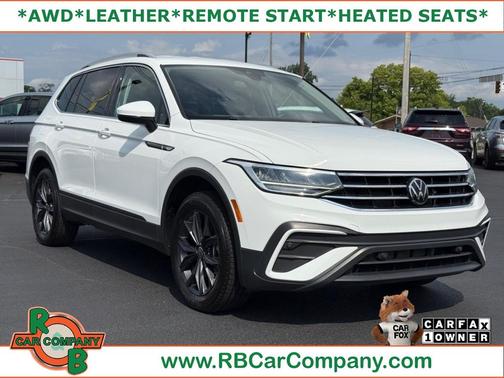 White 2024 Volkswagen Tiguan 2.0T SE 4MOTION