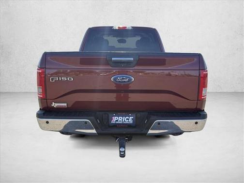 Red 2017 Ford F-150 XLT