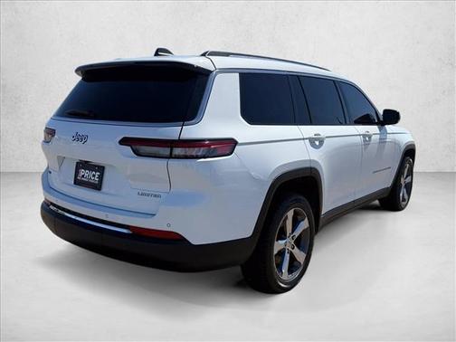 Bright White Clearcoat 2021 Jeep Grand Cherokee L Limited