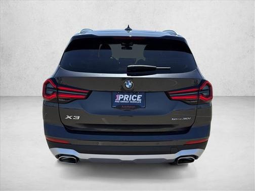 Dark Graphite Metallic 2022 BMW X3 sDrive30i