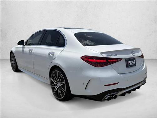 MANUFAKTUR Moonlight White Metallic 2023 Mercedes-Benz AMG C 43 4MATIC