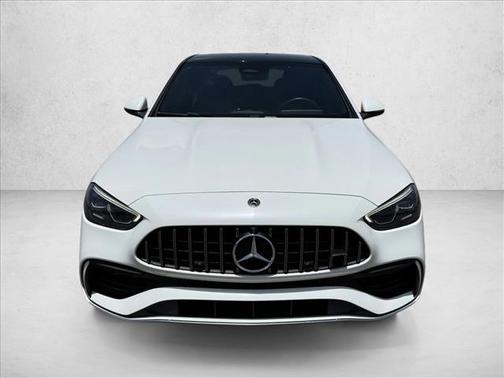 MANUFAKTUR Moonlight White Metallic 2023 Mercedes-Benz AMG C 43 4MATIC