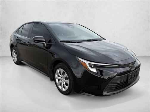 Midnight Black Metallic 2026 Toyota Corolla Hybrid LE