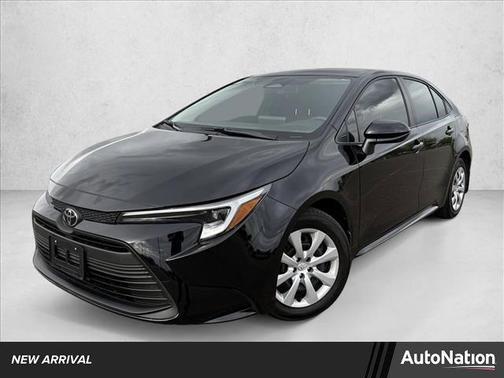 Midnight Black Metallic 2026 Toyota Corolla Hybrid LE