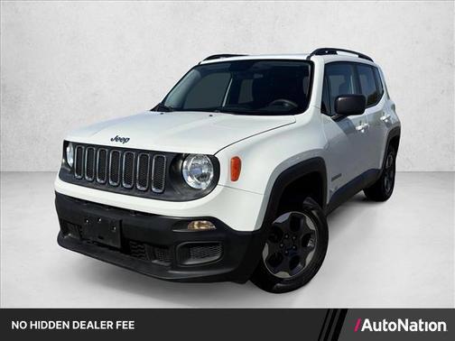 Alpine White 2017 Jeep Renegade Sport