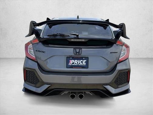 Polished Metal Metallic 2019 Honda Civic Sport
