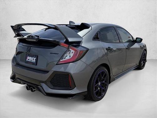 Polished Metal Metallic 2019 Honda Civic Sport