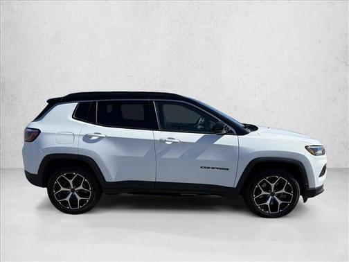 Bright White Clearcoat 2025 Jeep Compass Limited
