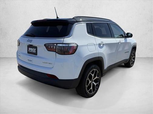 Bright White Clearcoat 2025 Jeep Compass Limited