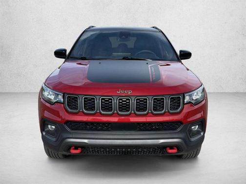 Red Hot Pearlcoat 2025 Jeep Compass Trailhawk
