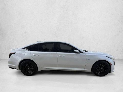 Crystal White Tricoat 2023 Cadillac CT5 Sport