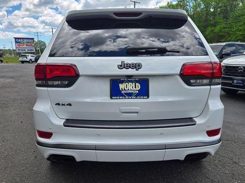 Bright White Clearcoat 2021 Jeep Grand Cherokee High Altitude